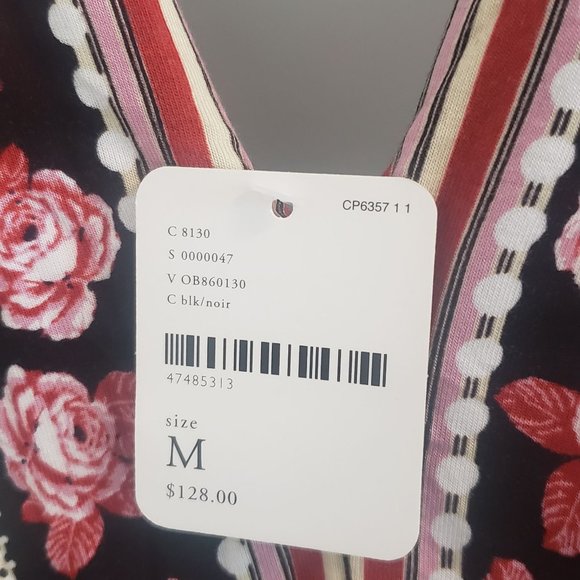 Free People - Katie Patchwork Midi Dress - M - Picture 7 of 8